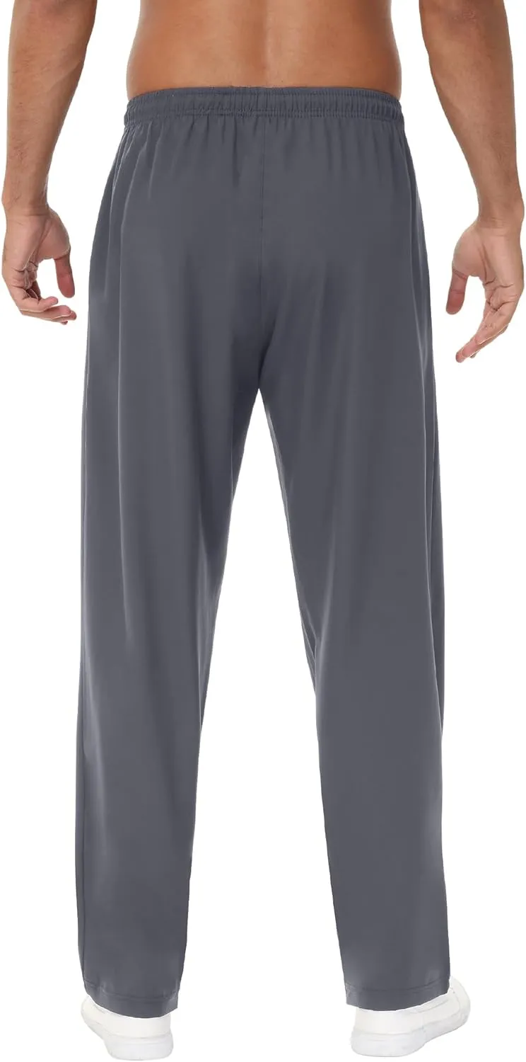 1/4 Pack Mens Athletic Sweatpants Gym Workout Joggers Pants Running Jogging Pants for Men