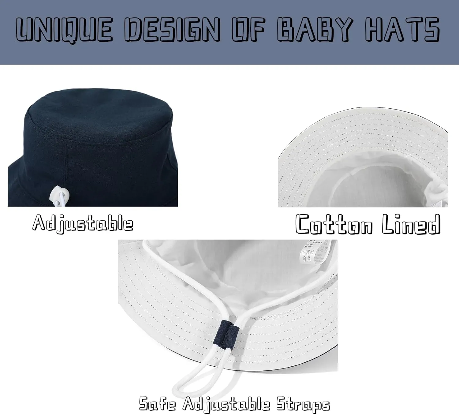 Baby Boy Sun Hat Toddler Summer Protection Beach Hat Toddler Girl Summer Bucket Hat Cotton Linen Baby Hat