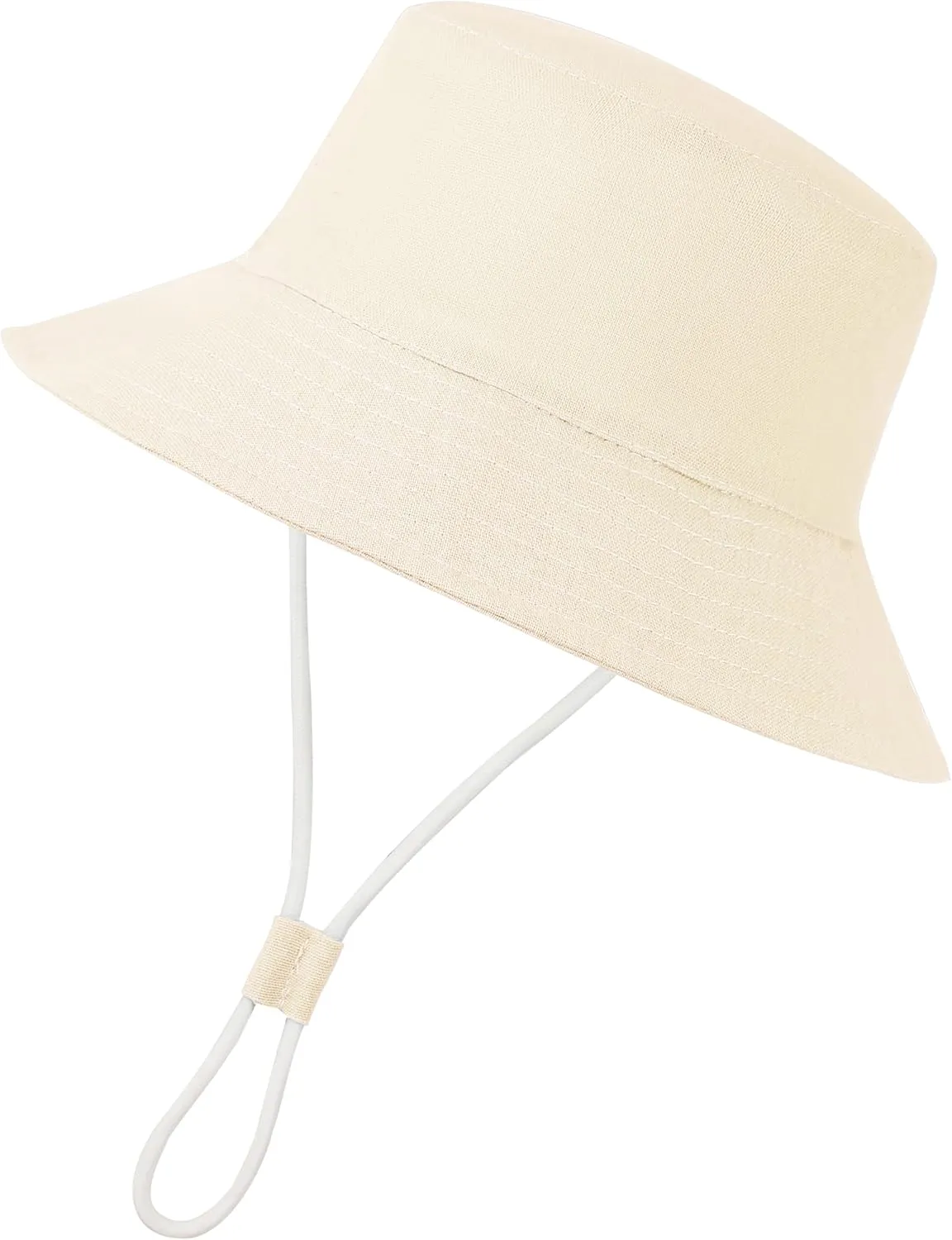 Baby Boy Sun Hat Toddler Summer Protection Beach Hat Toddler Girl Summer Bucket Hat Cotton Linen Baby Hat