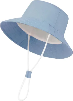 Baby Boy Sun Hat Toddler Summer Protection Beach Hat Toddler Girl Summer Bucket Hat Cotton Linen Baby Hat