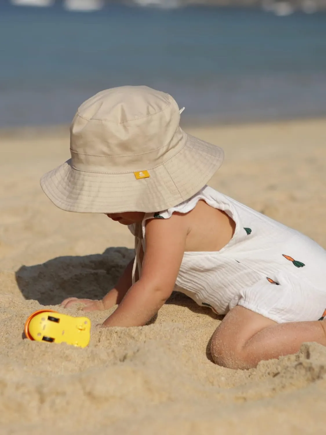 Baby Sun Hat for Boy Girl Toddler Summer Bucket Hat Kids Sun Protection Beach Hat Cotton Baby Hats