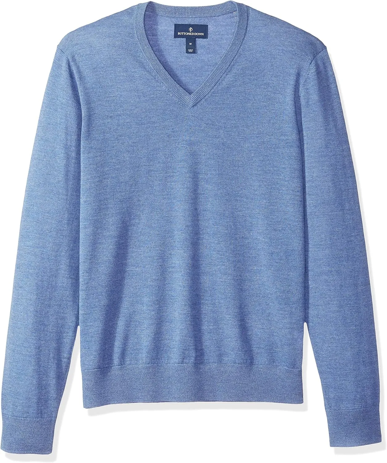 Buttoned Down Men's Italian Merino CashWool V-Neck Sweater