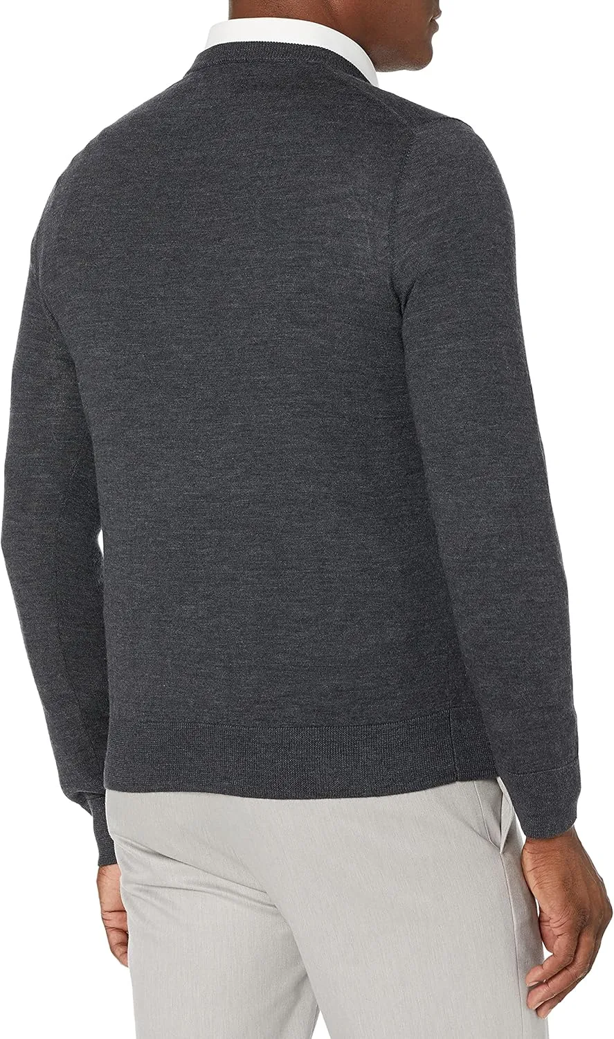Buttoned Down Men's Italian Merino CashWool V-Neck Sweater