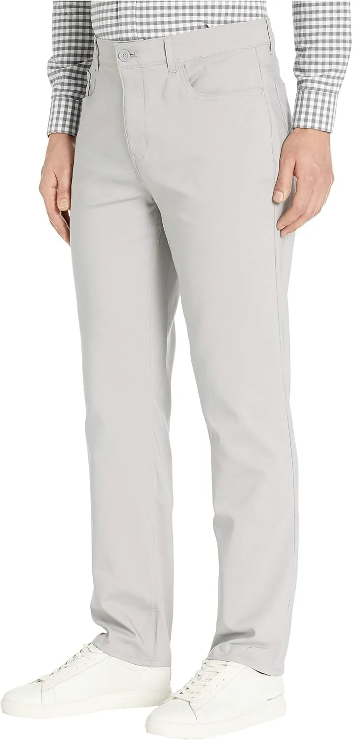 Calvin Klein Men's Move 365 Stretch Slim Fit Wrinkle Resistant Tech Woven Pant
