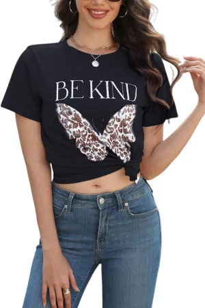 CiCiBird Women Summer Graphic T Shirt Loose Print Short Sleeve Tees Casual Crew Neck Tops