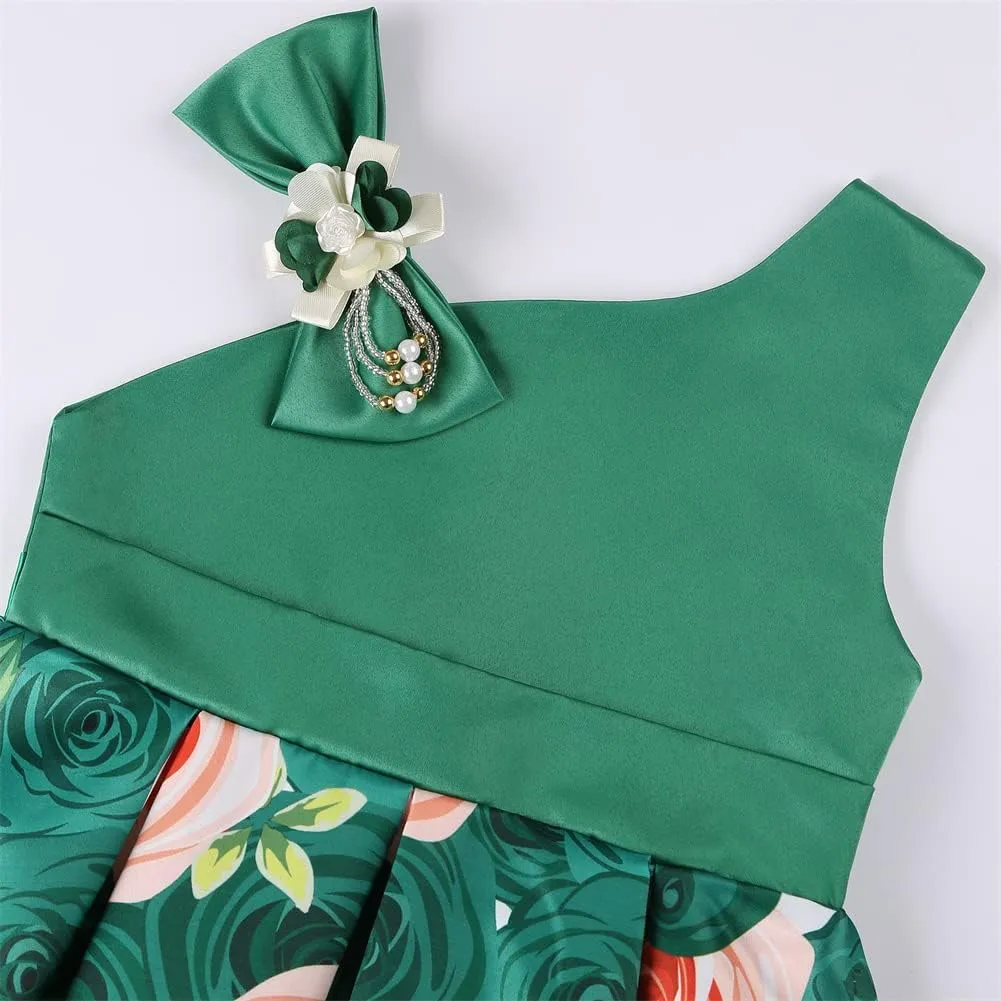 COMISARA 2-9T Girls Flower Dresses Pageant Party Prom Easter Ball Gown Dresses