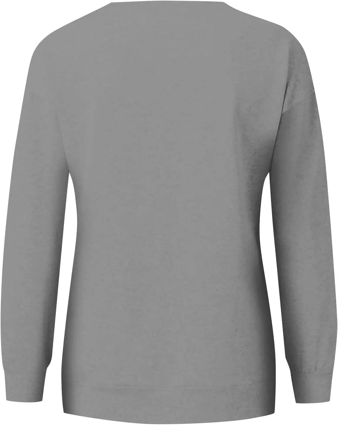 Crewneck Sweatshirt For Women,Womens Fall Long Sleeve Tops Casual Kangaroo Pocket Hoodies Loose Fit Sport Pullover