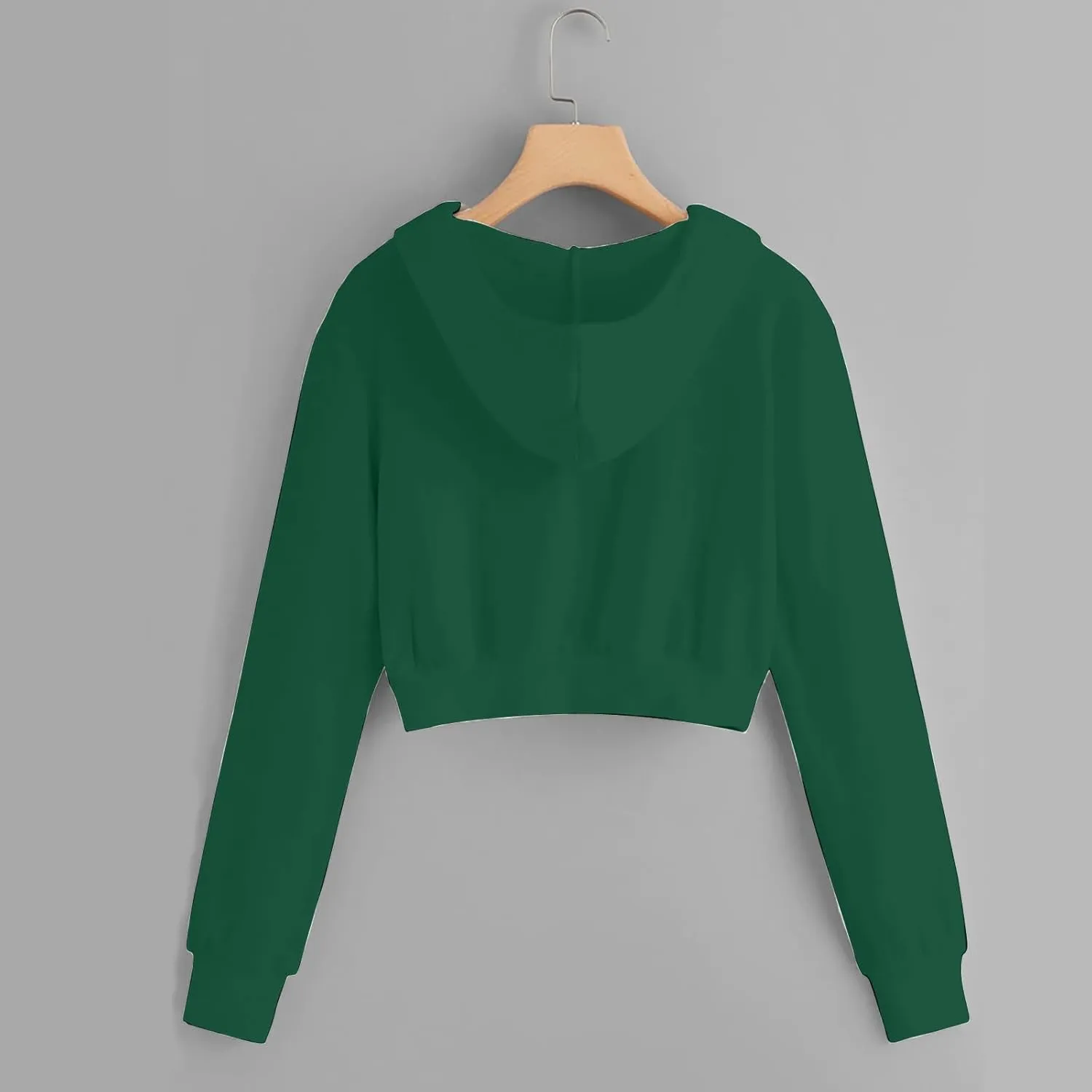 Dademeo Y2k Zip up Cropped Hoodies Sweatshirts for Teen Girls Fall Fleece Casual Drawstring Hoodies Jackets with Pockets