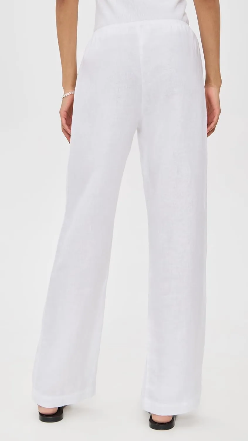 DONNI. Women's The Linen Simple Pants