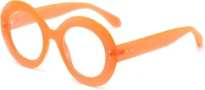 Fashion Glasses Frame Women Vintage Oval Retro Simple