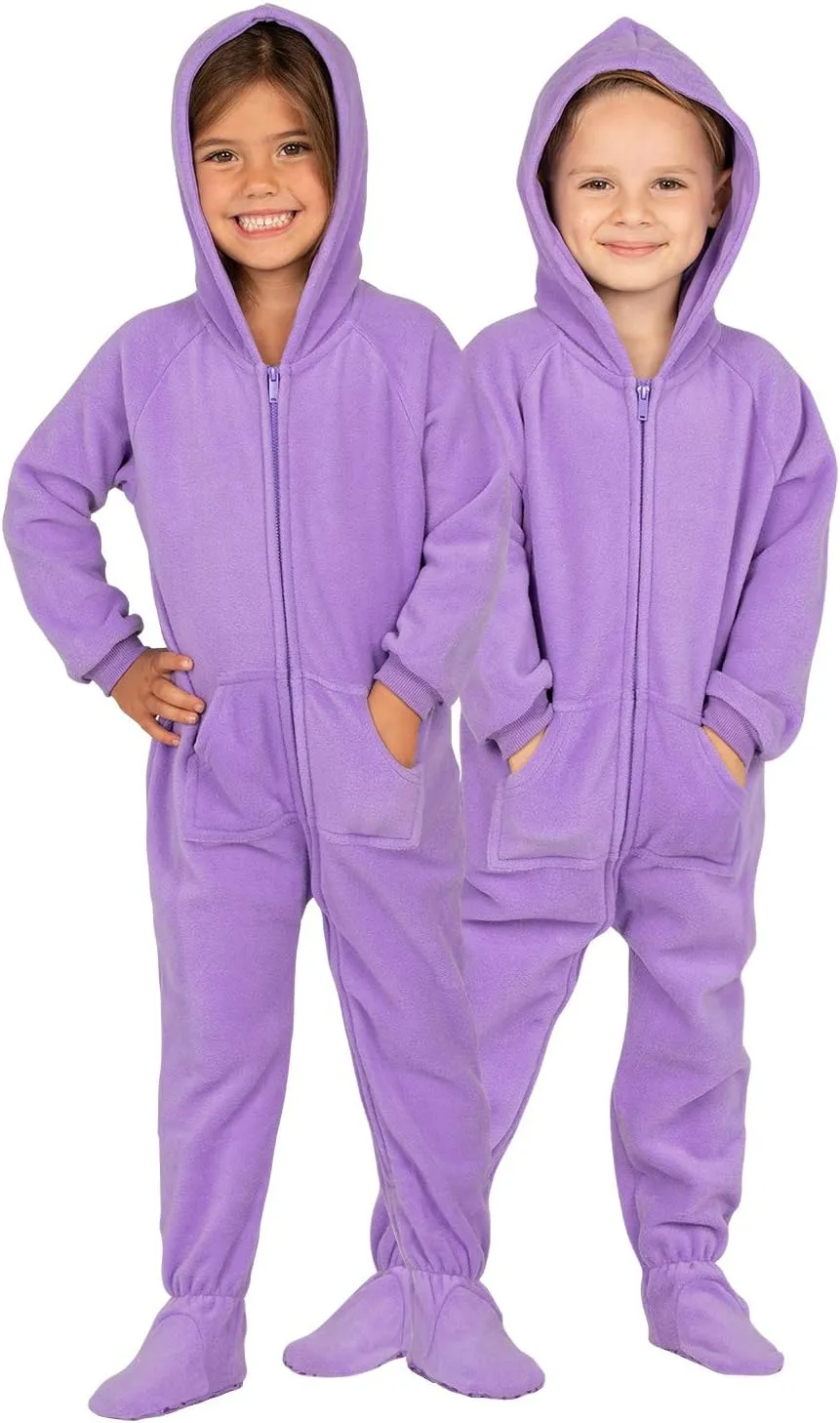 Footed Pajamas - Family Matching Hoodie One Pieces | One Piece Boys, Girls, Men, Women Pjs and Pets Sweaters | Unisex