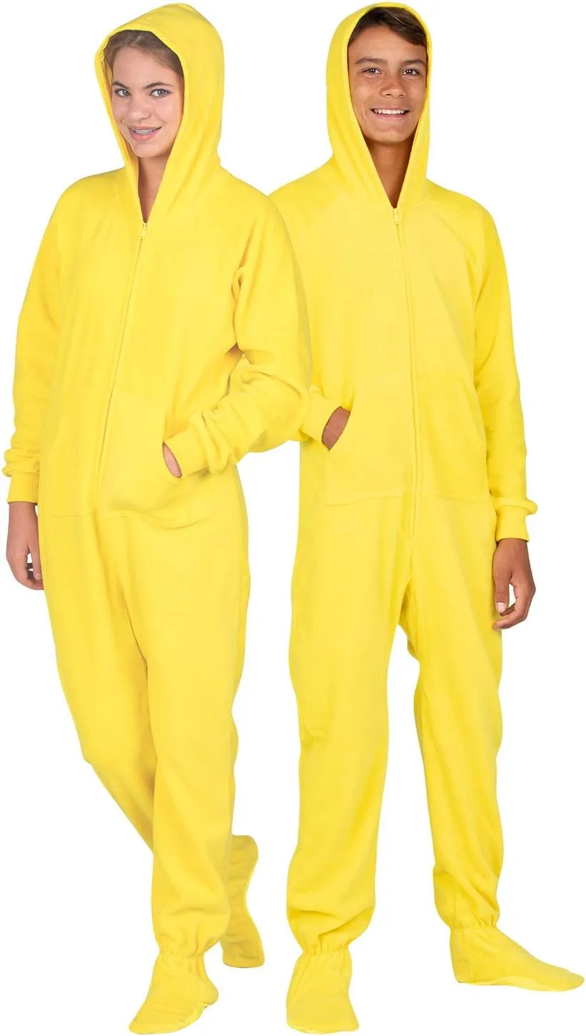 Footed Pajamas - Family Matching Hoodie One Pieces | One Piece Boys, Girls, Men, Women Pjs and Pets Sweaters | Unisex