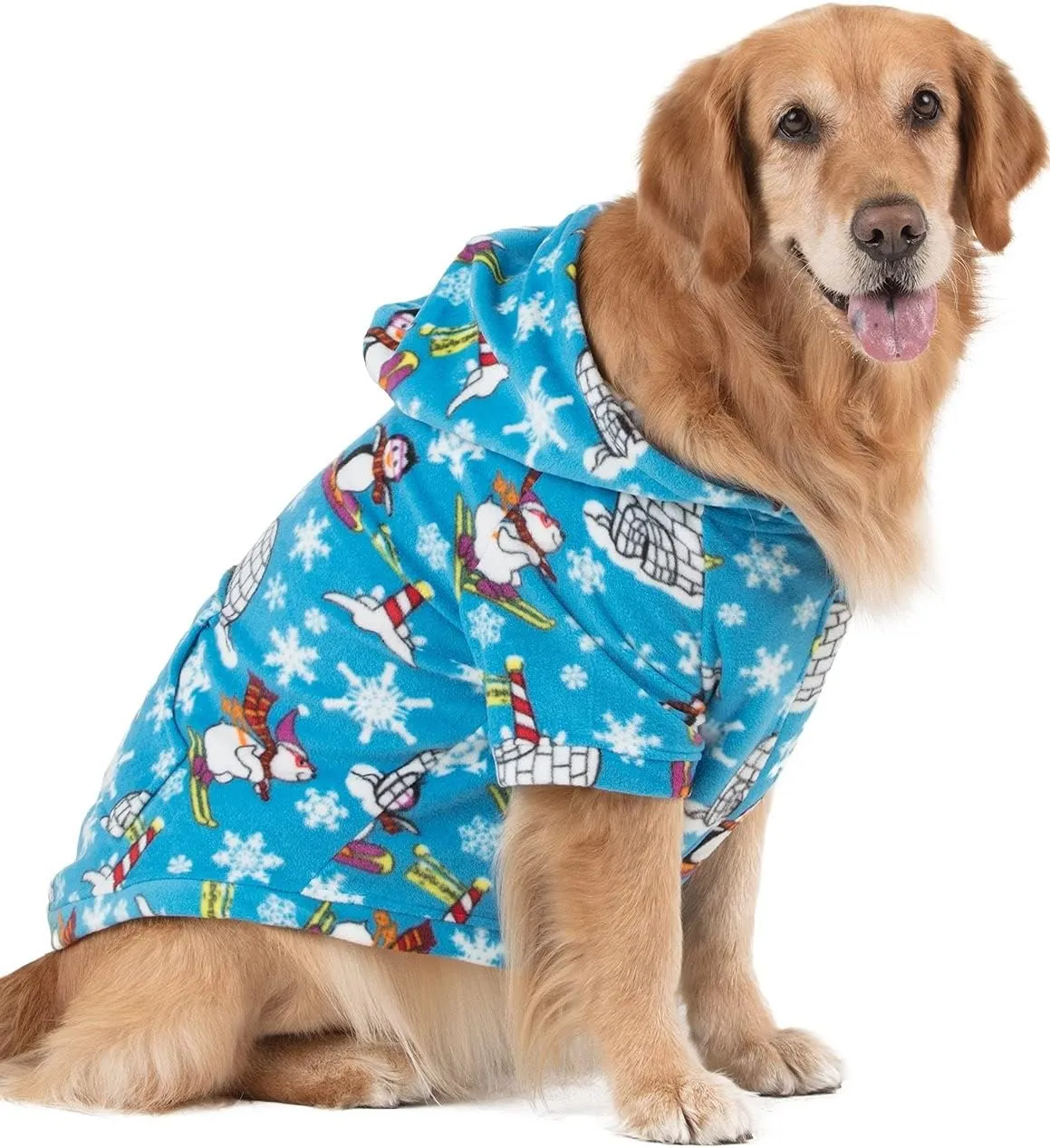 Footed Pajamas - Family Matching Hoodie One Pieces | One Piece Boys, Girls, Men, Women Pjs and Pets Sweaters | Unisex