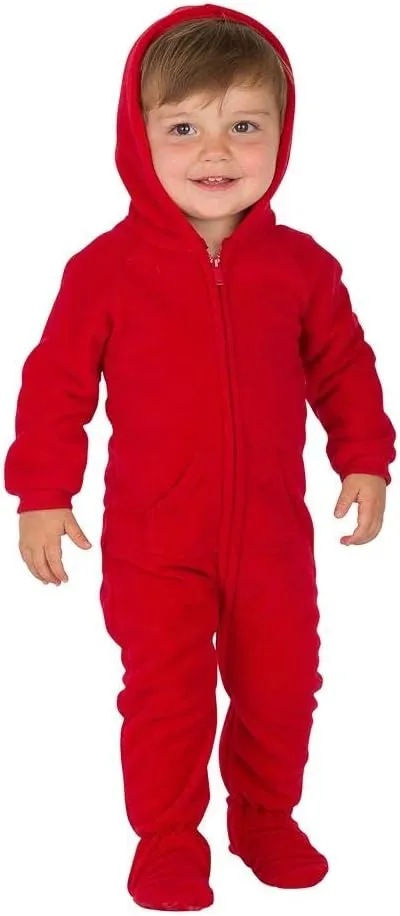 Footed Pajamas - Family Matching Hoodie One Pieces | One Piece Boys, Girls, Men, Women Pjs and Pets Sweaters | Unisex