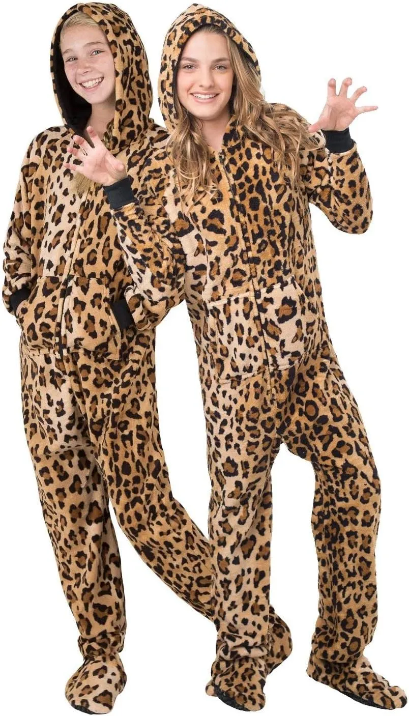 Footed Pajamas - Family Matching Hoodie Onesie | One Piece Boys, Girls, Men, Women Pjs and Pets Sweaters | Unisex