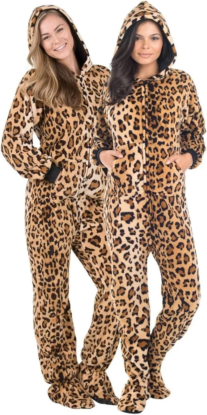 Footed Pajamas - Family Matching Hoodie Onesie | One Piece Boys, Girls, Men, Women Pjs and Pets Sweaters | Unisex