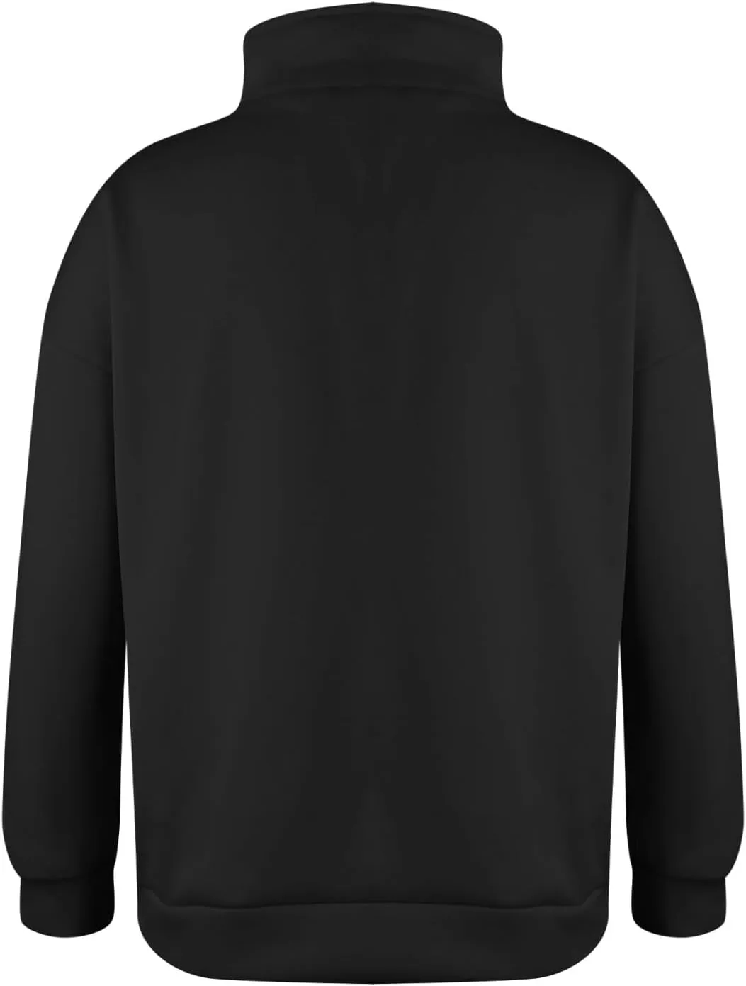 Half Zip Up Hoodies For Women Crop Women's Fall Sweatshirt Long Sleeve Kangaroo Pocket Pullover Tops Loose Fit Sweatshirts