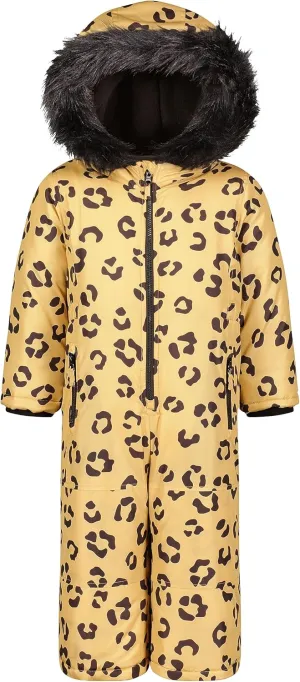 Jessica Simpson Girls' Heavyweight Insulated Snowsuit - Toddlers’ Essential Winter Wear for Cozy Outdoor Fun