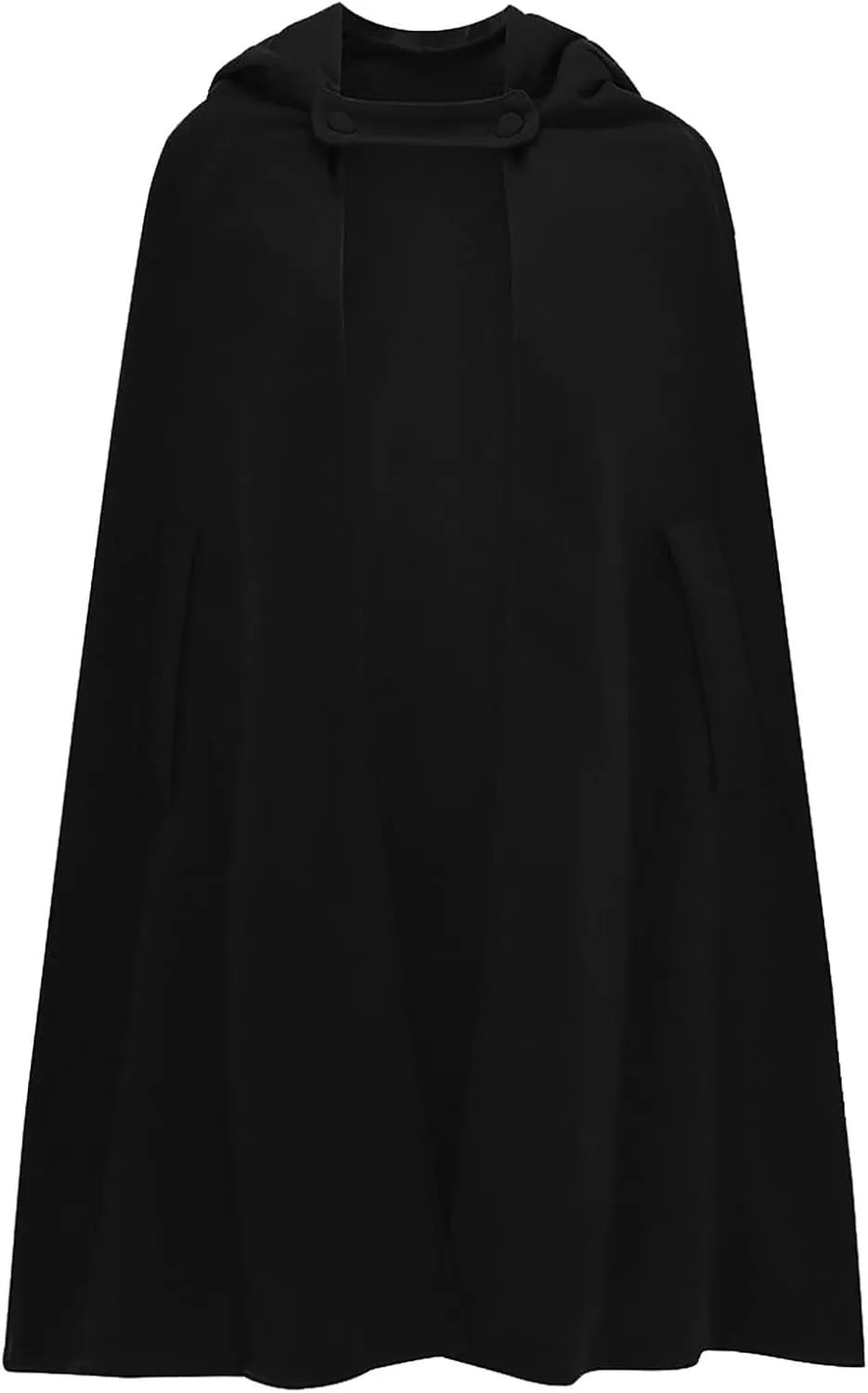 Kuluzego Womens Cardigan Front Cloak Jacket Hoods Cape Shawl Wraps Trench Coats for Women Fall Winter Cloak 2025 Fashion Y2K