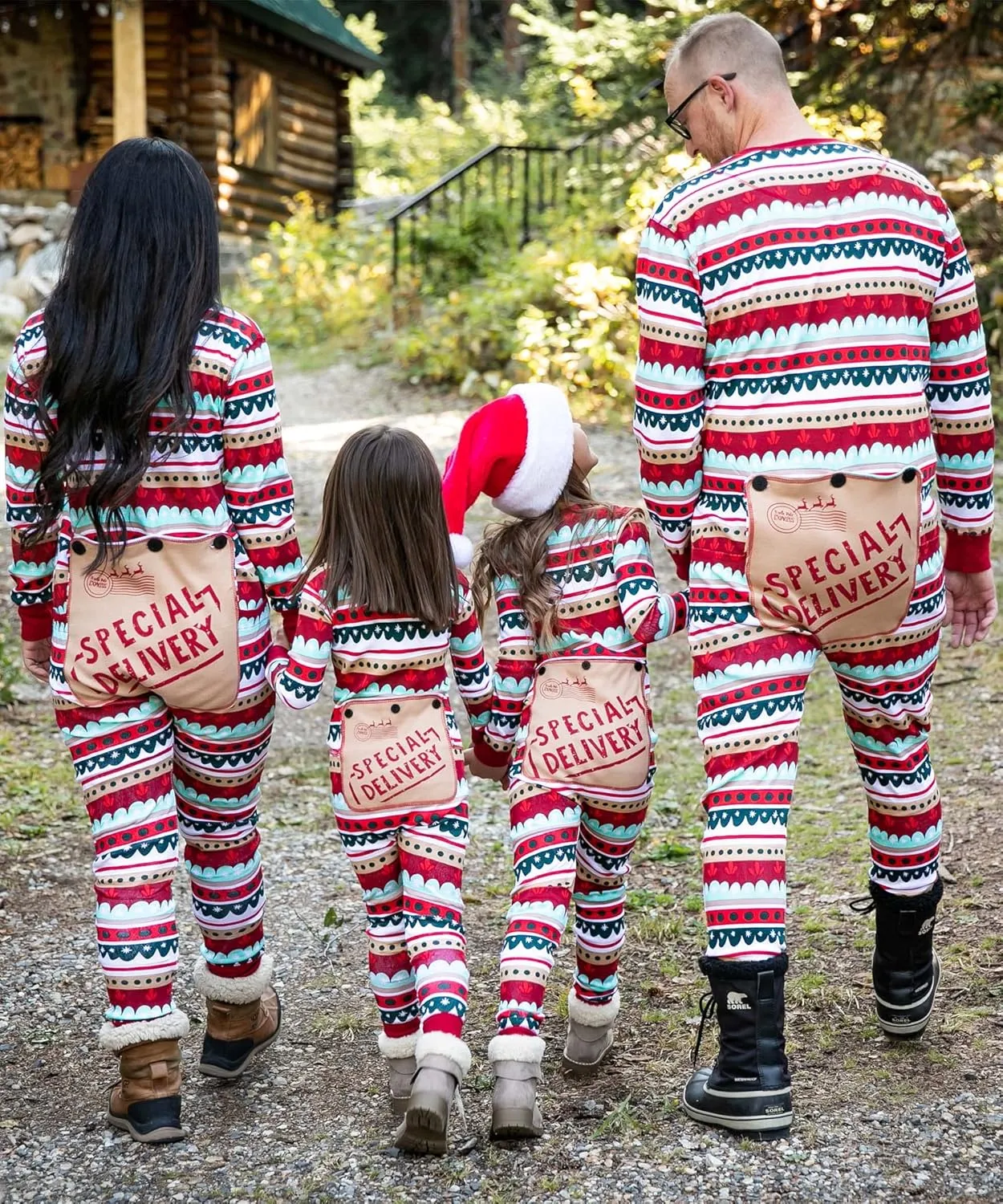 Lazy One Flapjacks, Matching Christmas Pajamas for The Dog, Baby & Kids, Teens, and Adults