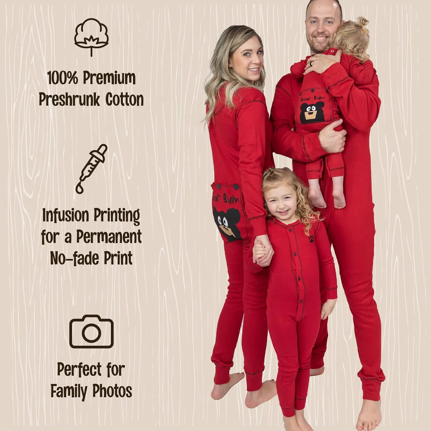 Lazy One Flapjacks, Matching Christmas Pajamas for The Dog, Baby & Kids, Teens, and Adults