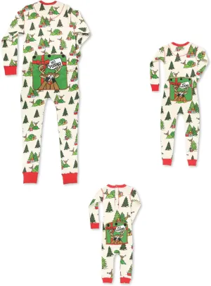 Lazy One Flapjacks, Matching Christmas Pajamas for The Dog, Baby & Kids, Teens, and Adults