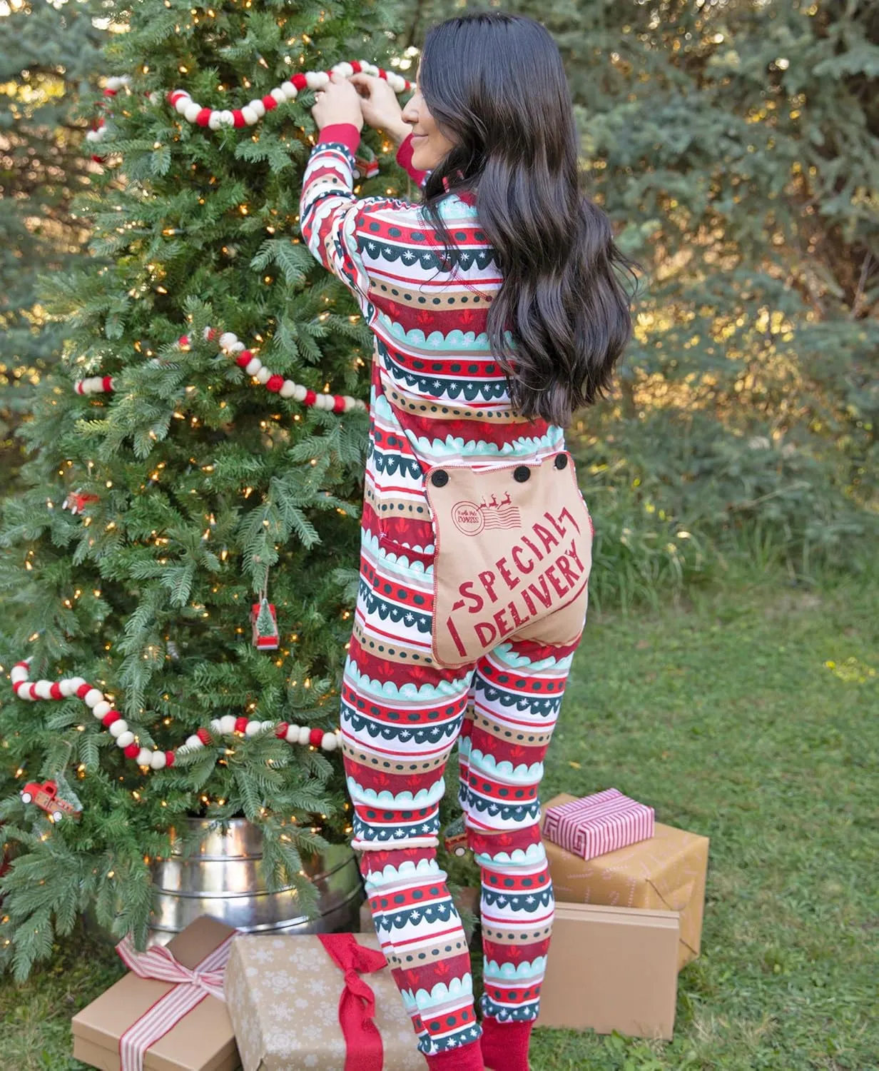 Lazy One Flapjacks, Matching Christmas Pajamas for The Dog, Baby & Kids, Teens, and Adults