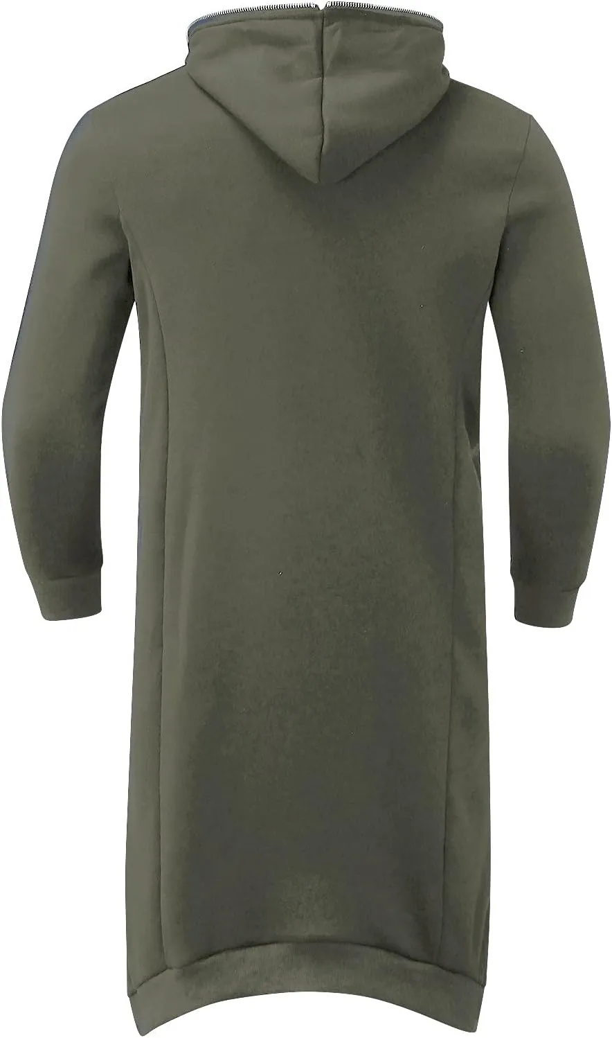 LCMTWX Men Hoodies Casual Hoodies for Men Solid Hooded Sweater Top Full Zip Long Sleeve Sweatshirt With Zip Pockets Men