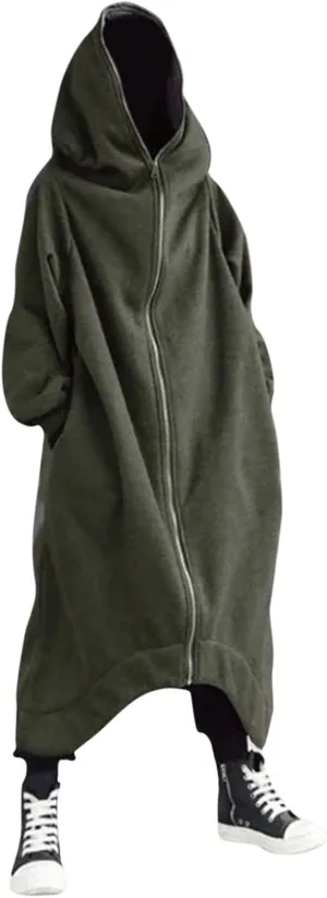 LCMTWX Men Hoodies Casual Hoodies for Men Solid Hooded Sweater Top Full Zip Long Sleeve Sweatshirt With Zip Pockets Men