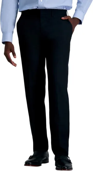 Louis Raphael Men's Premium Stretch Straight Fit Dress Pants