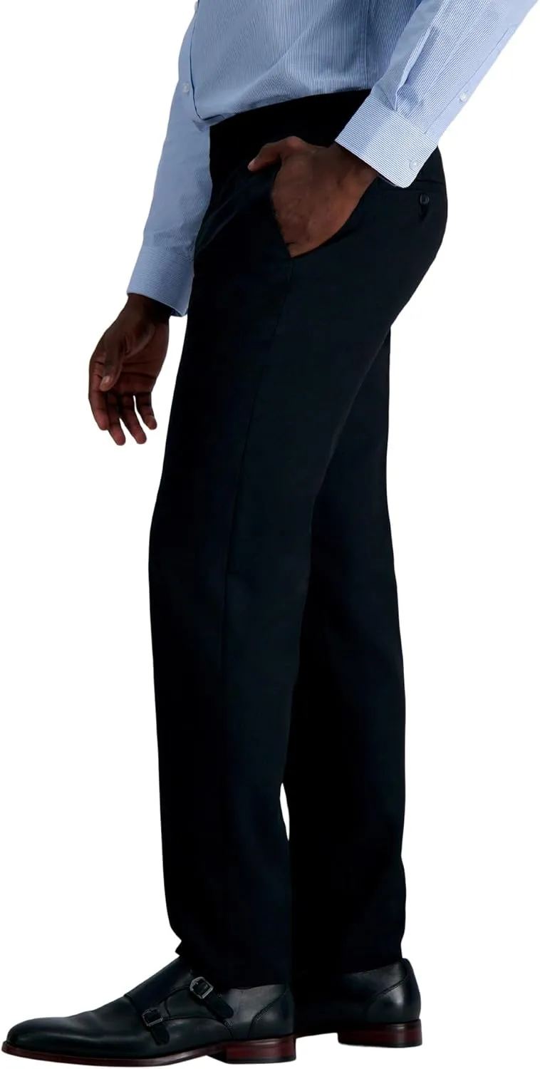 Louis Raphael Men's Premium Stretch Straight Fit Dress Pants