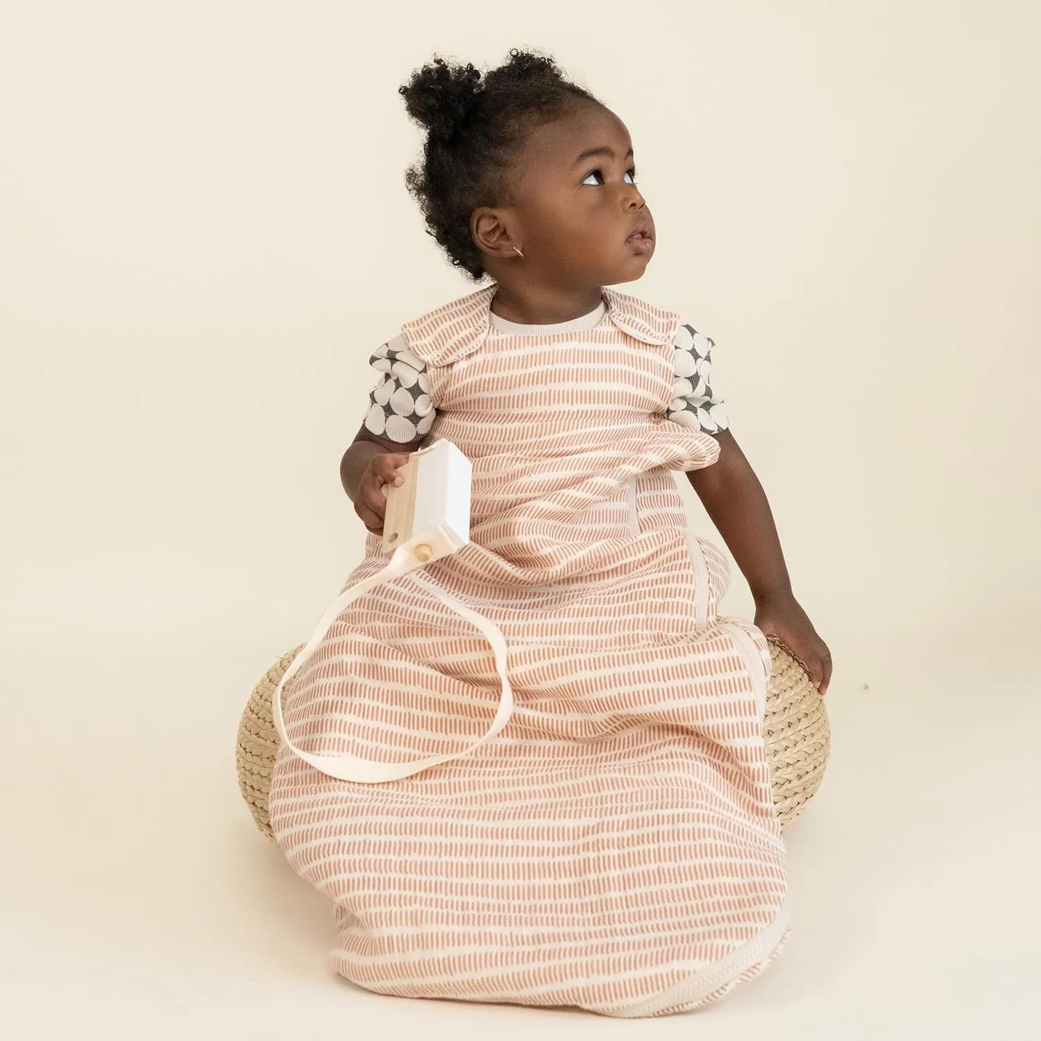 MakeMake Organics GOTS Certified Infant Baby Unisex Organic Cotton Muslin Baby Wrap - Comfort, Cozy Warmth