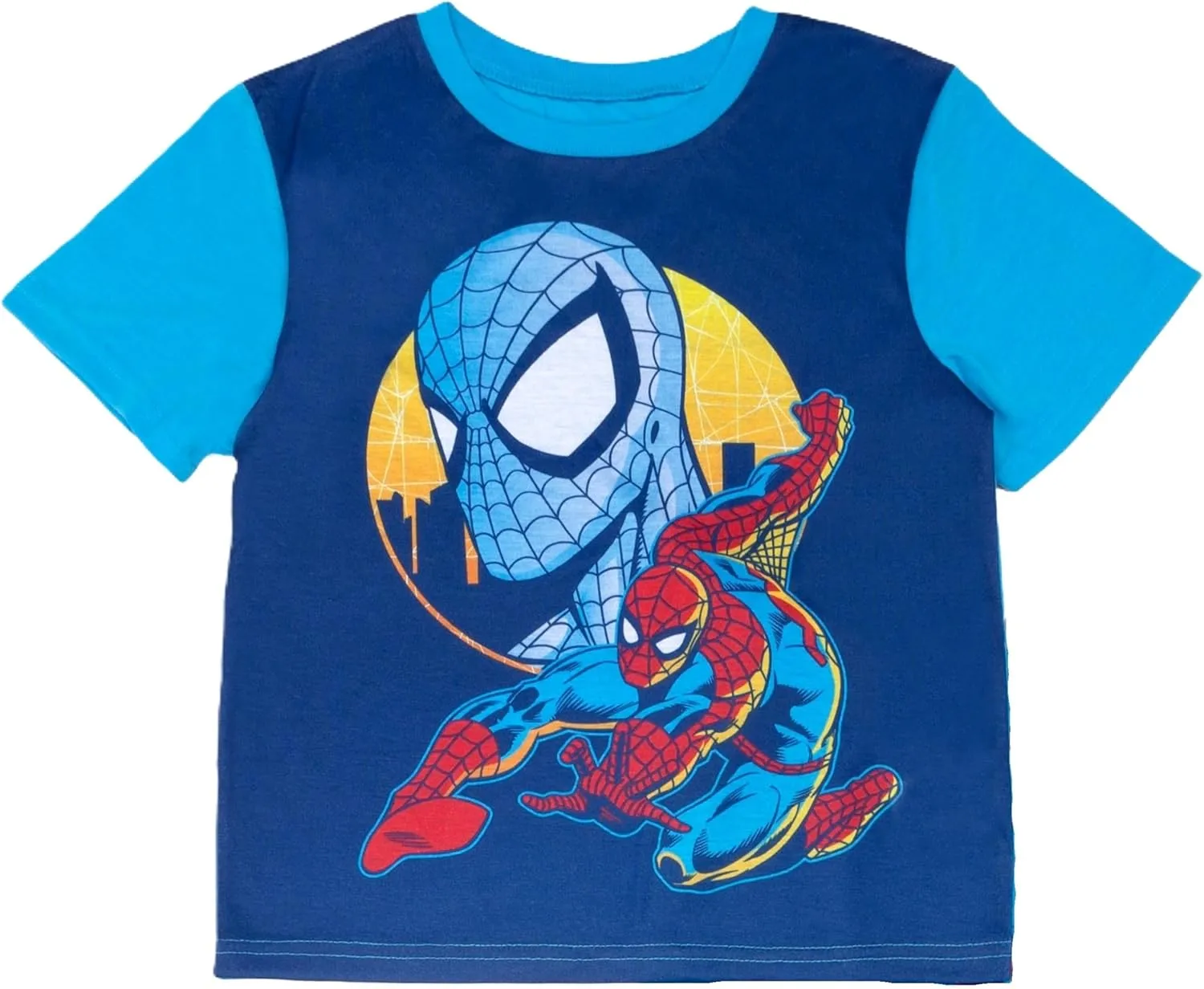 Marvel Spider-Man Boys’ 2-Piece Pajama Set Sleepwear for Kids