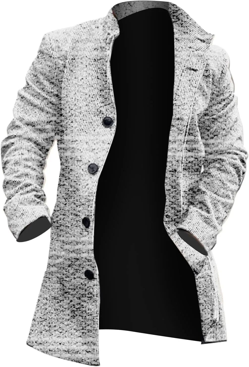 Men Winter Jacket Winter Casual Solid Colour Simple Sports Pocket Embroidery Jacket Baseball Jacket Coat