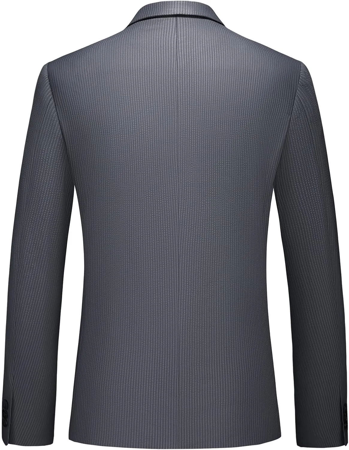Men's Casual Slim Fit Suit Blazer Jacket One Button Lightweight Sport Coats Formal Dress Daily Business Suit Jacket