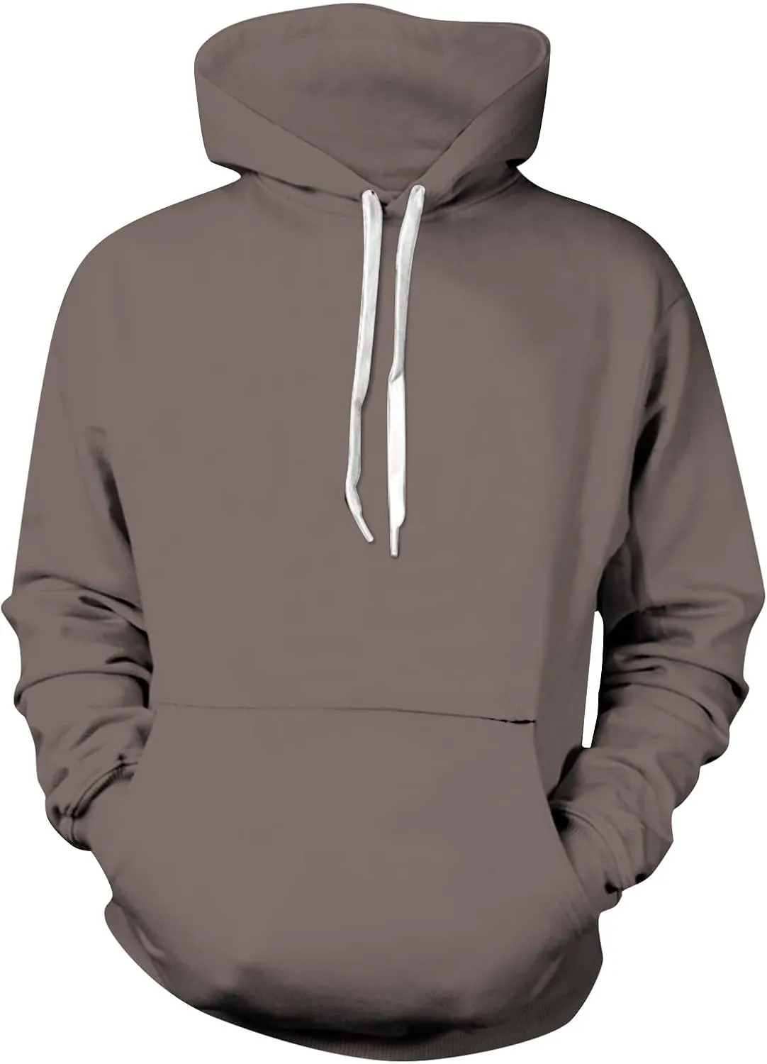 Men'S Hoodies,Big And Tall Plain Hoodie Sweatshirts Fashion Hooded Pullover Casual Long Sleeve Fall Top M-4Xl