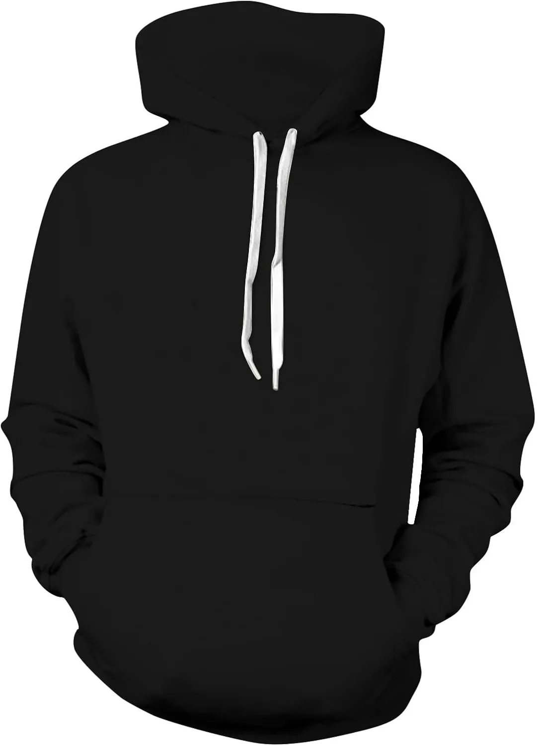 Men'S Hoodies,Big And Tall Plain Hoodie Sweatshirts Fashion Hooded Pullover Casual Long Sleeve Fall Top M-4Xl