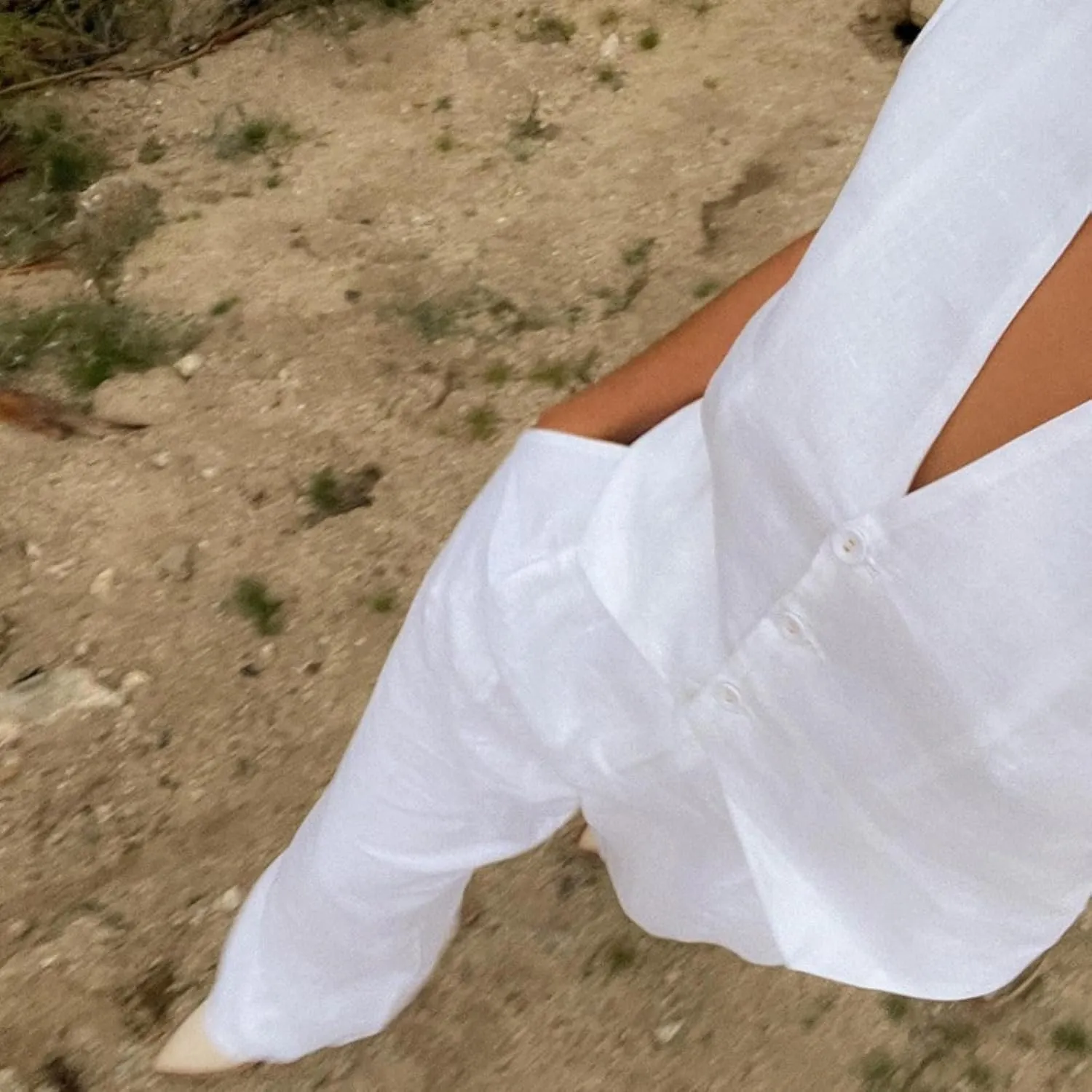 OCUH 2 Pice Linen Set Straight Leg Pants Women Pants Button-up Vest Business Casual Work Outfits for Women
