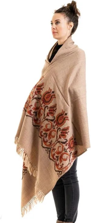 Om Shanti Crafts Meditation Shawl or Meditation Blanket, Shawl/Wrap, Oversize Scarf/Stole. Large. Unisex.
