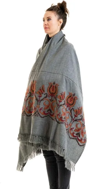 Om Shanti Crafts Meditation Shawl or Meditation Blanket, Shawl/Wrap, Oversize Scarf/Stole. Large. Unisex.