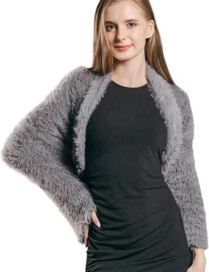 ONE Scarf: Faux Fur Infinity Scarfs or Shawl Wraps for Women Winter Warm, Soft & Fluffy Scarf in Gift Box