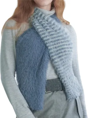 ONE Scarf: Faux Fur Infinity Scarfs or Shawl Wraps for Women Winter Warm, Soft & Fluffy Scarf in Gift Box