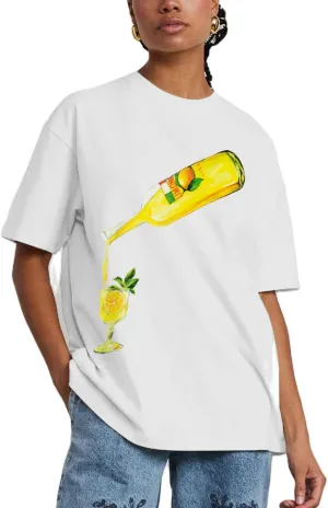 Oversized Graphic Tees for Women Y2k Vintage 90s Baggy Shirts Loose Fit Teen Girls 00s Aesthetic Tee Tops