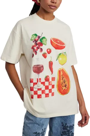 Oversized Graphic Tees for Women Y2k Vintage 90s Baggy Shirts Loose Fit Teen Girls 00s Aesthetic Tee Tops