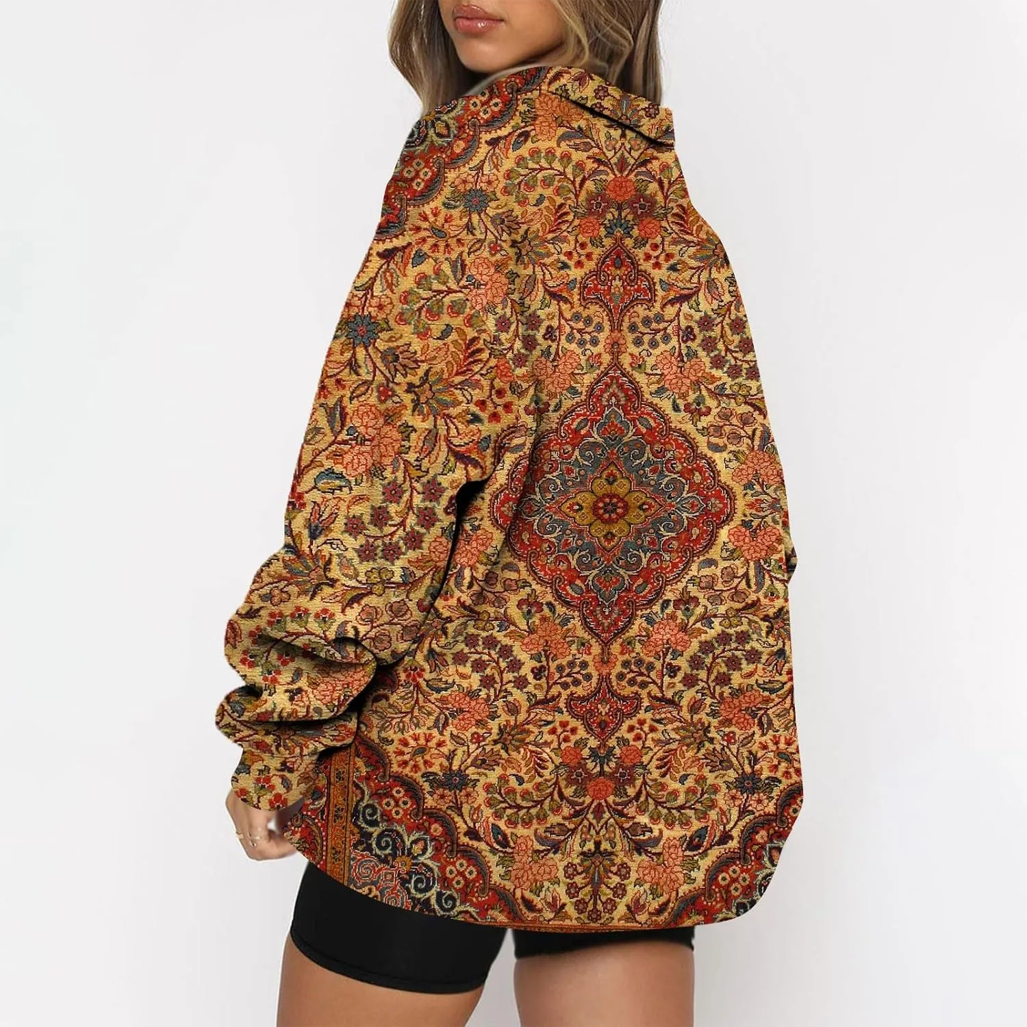 Oversized Sweatshirt For Wome 2023 Quarter Zip Pullover Long Sleeve Sweatshirt Hoodie Sweater Y2K Clothes