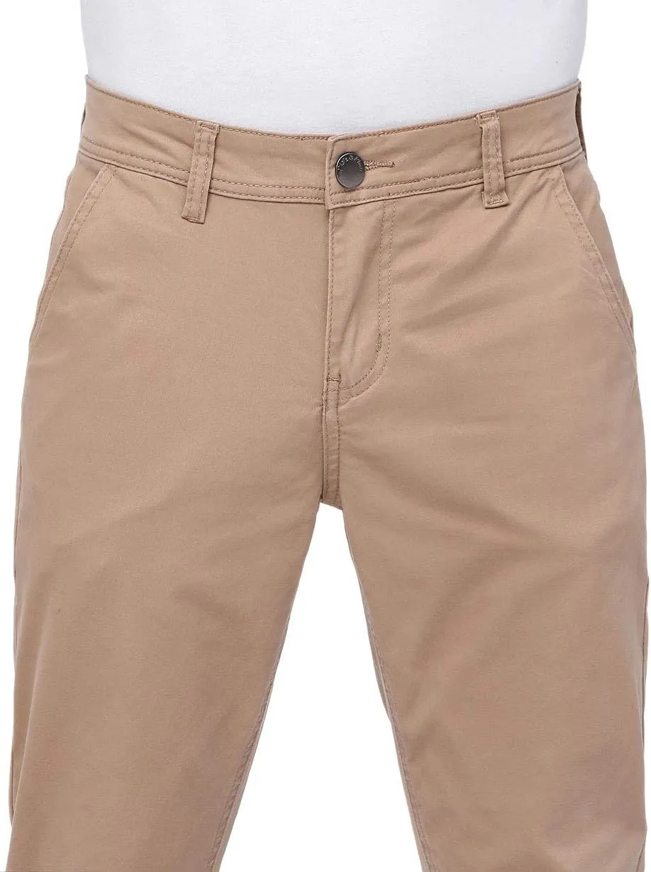 Plaid&Plain Men’s Skinny Khaki Pants Skinny Fit Chinos