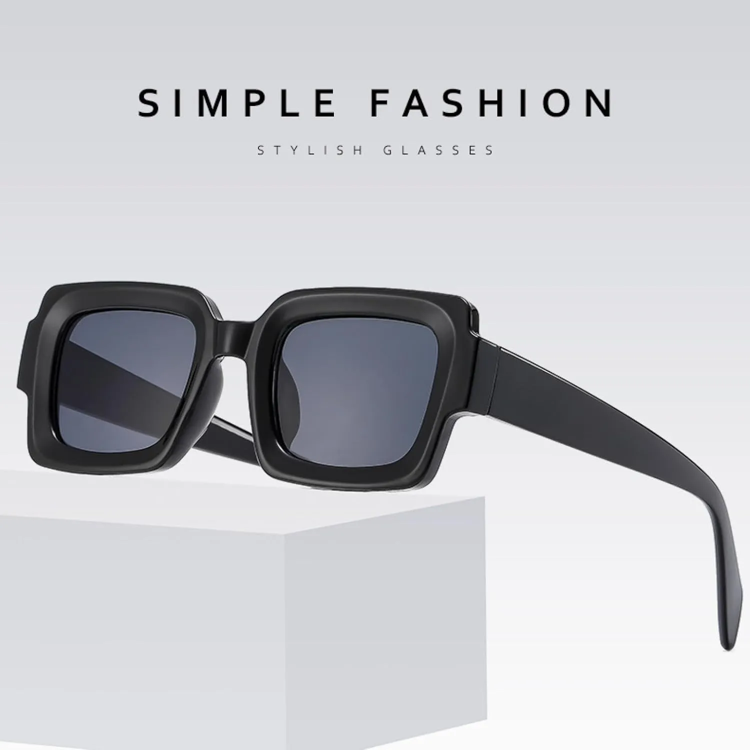 Punk Sunglasses Fashion Simple Outdoor Protection Female
