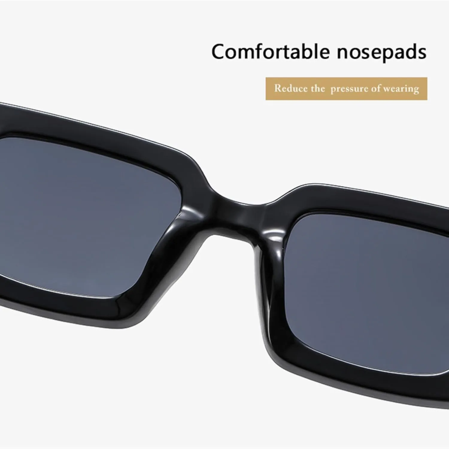 Punk Sunglasses Fashion Simple Outdoor Protection Female