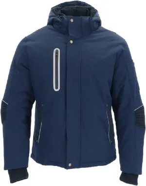 RefrigiWear 54 Gold Hooded Jacket | -54°F Rated, Lightweight Graphene Warmth, Water-Repellent Workwear, S-5XL