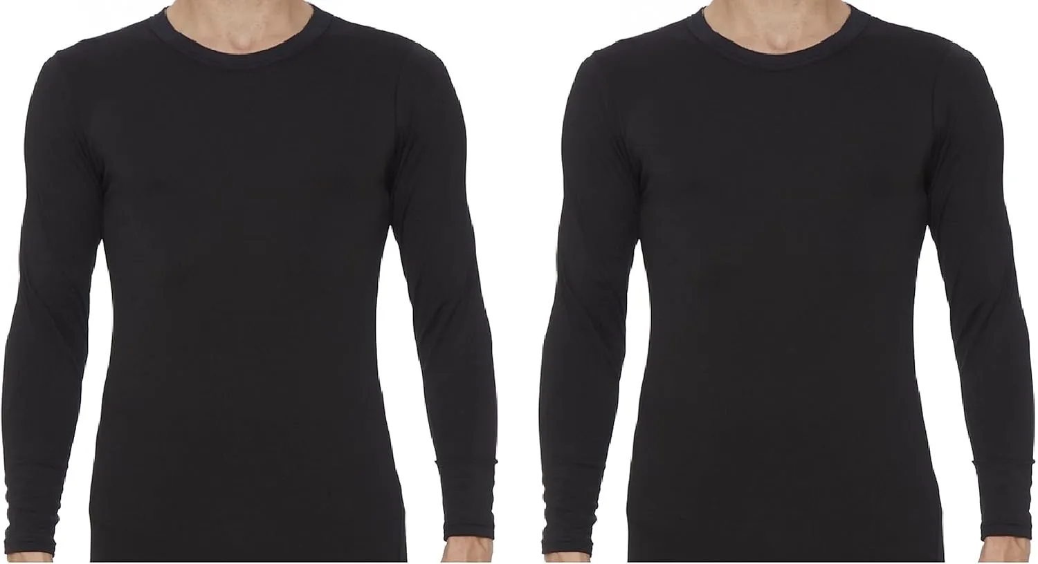 Rocky Mens Thermal Base Layer Top Heavyweight Long John Underwear Shirt Insulated for Outdoor Ski Warmth Extreme Cold Pajamas